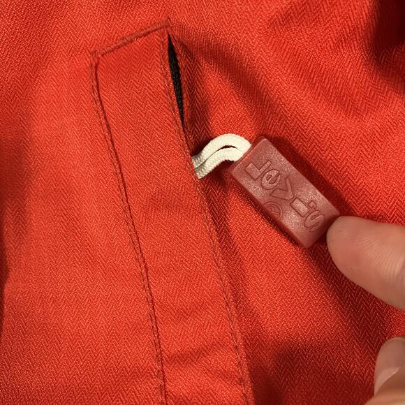 Levi's x 686 Jacket Womens Large Red Snowboard Ski Faux Fur Hood Sherpa Lined - Picture 10 of 16